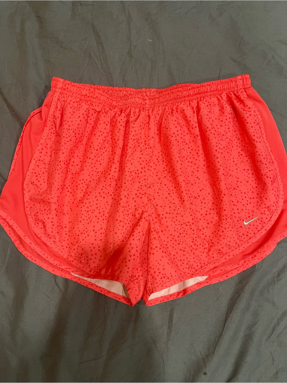 Nike Women's Vibrant Coral Athletic Shorts